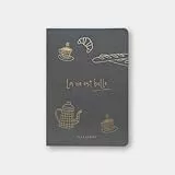Odernichtoderdoch Kalender A5 'La Vie' undatiert – Planer ohne Kalendarium, minimalistisch, stilvoll, übersichtlich, mit Notizseiten und To Do Listen, Wochen-, und Monatsübersichten