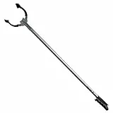 FenWi Multifunktions-Greifer I Müllzange I stabile und hochwertige Greifhilfe aus Aluminium als Greifzange I Greifarm für Haus Hof Garten Alltag I Gegenstände auf Distanz greifen