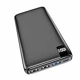 A ADDTOP Power Bank 26800mAh - 22,5 W Schnellladefunktion Powerbank mit 4 Ausgängen und LED-Anzeige, Externe Handyakkus USB-C-EIN/Ausg, Akkupack kompatibel mit iPhone, Galaxy, Telefone