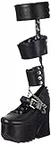LAMODA Damen Raven's Call Knee High Boot, Black Pu, 36 EU