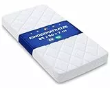Stubenwagen Baby Matratzen Kinderwagen Basic - Matratze Beistellbett Babywiege Kindermatratze Reisebett Nässeschutz Moseskorb Matraze 50 x 83 Kinderwagenmatratze Oeko-Tex