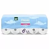 by Amazon Classic Toilettenpapier, 3-lagig, 10 Rollen (10 Rollen, 1er-Pack), 200 Blatt pro Rolle, FSC-zertifiziert