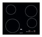 AEG Induktionskochfeld autark 60cm, 4 Zonen in verschiedenen Größen mit 4x Power-Funktion für schnelles Kochen, 10 Stufen, Rahmenlos, Touch-Bedienung, Kindersicherung, aufliegend, IB6420ACB