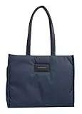 TOM TAILOR Patti Damen Shopper Umhängetasche Reißverschluss Groß Blau