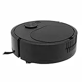 Yosoo Health Gear Tabelle Vakuumreiniger, Mini Smart Sweeping Roboter Tragbarer Drahtloser Kleiner Roboter Vakuum Hochsexueller Staubreiniger für Desktop, Büro, Auto (Black)