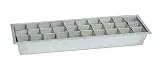 Romberg PU:RE Crafted Anzucht-Set 58x19x 6,7cm inkl. 30 Zink-Pots, zinkgrau