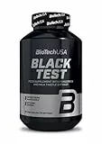 BioTechUSA Black Test, Nahrungsergänzung in Kapselform für Männer mit der Aminosäure Arginin, Pflanzenextrakten, Vitaminen und Mineralien, 90 Mega-Kapseln