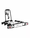 VEVOR Fahrradträger Kupplungs-Fahrradträger für 5 cm Aufnahme, Heckträger Radträger für 3 Fahrräder bis 65 kg Tragkraft, abschließbarer Fahrradträger für E-Bikes mit Rücklicht