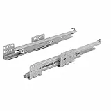 Hettich Actro 500 Silent System, L (40 kg), 500 mm, Korpus 16 mm (EB 15), links/rechts