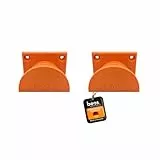 beos® 2x Premium Sägeketten Halterungen für Kettensägen – praktische Halterungen für Ketten von Kettensägen – universell kompatibel – Platz für die Aufbewahrung von bis zu acht Ketten