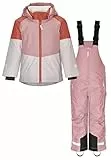 Playshoes Schneeanzug, Skianzug Zweiteilig Unisex Kinder Schneeanzug, Rosa, 104