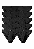 H.I.S Herren Slips (DE/NL/SE/PL, Alphanumerisch, XL, Regular, Regular, Schwarz)