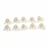 Vaguelly 10 Stück Broschen mit Funkelnden Strasssteinen Leichte Modische Tier Anstecknadeln im Koreanischen Stil Schmuckpins für Damenjacken Kleider Pullover und Besondere Anlässe