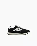 Armani Exchange Male Essential, Drop, mesh Details, Sneaker,Black,10