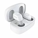 Elari EarDrops die leichtesten (je 3,9 g) drahtlose Bluetooth-Kopfhörer mit magnetischem Ladeetui und Unterstützung für Stereogespräche (Weiß)