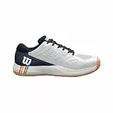 Wilson Herren Rush PRO ACE Clay Tennisschuh, White/Navy Blazer / Gum1a, 40 2/3 EU