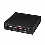 LogiLink Multi-Kartenleser 8,9 cm (3,5 Zoll) USB 2.0 intern mit USB Front Plastikgehäuse
