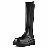 L37 HANDMADE SHOES Damen Pictures of You Knee High Boot, Black, 41 EU