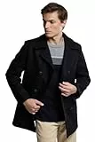 Armor Lux Mantel 'Cap Sizun' Herren, Noir (010 Noir), X-Large (Herstellergröße: 52)