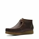 Clarks Herren Shacre Boot Chukka-Schuhe, Bienenwachs, 44 EU