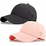 HASAGEI Baseball Cap Herren Damen 100% Baumwolle Basecap Verstellbar Baseball Kappe Reine Farbe Baseboard Baseballkappe für Tennis Golf Reisen Geschenkidee