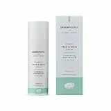 Green People Firming Face & Neck Serum - Anti-Ageing Serum für alle Hauttypen - Paraben- und alkoholfrei - Tierversuchsfrei und Vegan - 50ml