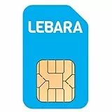 Lebara 4G International Multi-SIM-Karte mit Nano/Micro/Standard-SIM, unbegrenzte Anrufe, für iPhone 3G, 3GS, 4, 4S, 5, 5S, 5C, 6, 6S, 6+, Samsung Galaxy S1, S2, S3, S4, S5, S6, S6Edge