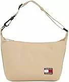 Tommy Jeans Damen Schultertasche Daily mit Logo, Beige (Relic Tan), Einheitsgröße