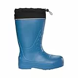 Viking Unisex Norse Tall Snow Boot, Denim Black, 42 EU