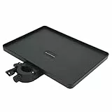 Mikrofonständer Ablage, Soundkarblage, Clamp-On Rack Tray Holder, Live Tripod Mikrofonablage, Soundkarten-Tablett multifunktionaler Live-Übertragungshalter Handy-Stativ-Zubehör für Bühnenkontrollraum