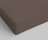 Italian Bed Linen ki-atreve von Matthew Bosio Klinge unter Ecken mit einzelne Brown von 90 x 200 cm