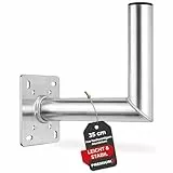Premium X 35cm Wandhalter Aluminium SAT ALU Wand-Halterung für Satellitenschüssel Antenne 350mm