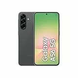 Samsung Galaxy A56 5G, Smartphone Android, 256 Go de stockage, 8 Go de RAM, Graphite, 6 mises à Niveau du système d'exploitation, Grand écran, Longue durée de Vie de la Batterie (Version Émirats