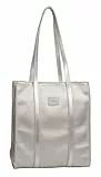 Gabor bags Elfie Damen Shopper Umhängetasche Reißverschluss Mittelgroß Silber
