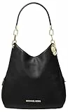 Michael Kors Damen Lillie Large Schultertasche, Black, 31.8 x 12.7 x 34.3 cm