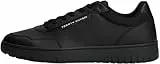 Tommy Hilfiger Herren Cupsole Sneaker Basket Core Low Top, Schwarz (Black), 44