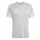 adidas Herren Squadra25 Jersey Short Sleeve Shirt, Team Light Grey/White, XL