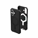 URBAN ARMOR GEAR Essential Armor MS Case kompatibel mit Apple iPhone 17 Hülle (Wireless Charging/Magnetisches Laden optimiert, 4,6m Fallschutz) schwarz