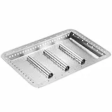 Grillflame G421-0200-W1 Holzkohlewanne Grill Ersatzteil für Charbroil Gas2coal 3 Brenner Hybrid Gasgrill 463340516 463370519 463336818 463370518 463341918 Aschenbecher Grill Holzkohlepfanne Grillteile