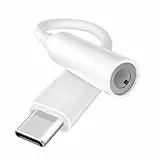 Tobfit für Samsung USB C auf 3,5mm Kopfhörer Jack Klinkenanschluss Adapter für Samsung Galaxy S25 S24 S23 S22 S21 S20 usw