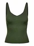JDY Damen JDYNANNA S/L TOP KNT NOOS Trägershirt/Cami Shirt, Kalamata, M