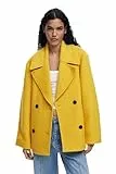 COAT_SHORTCOLOR, 8006 MUSTARD, L