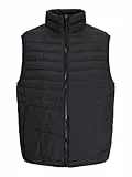 JACK & JONES JJESTATE Packable BW Collar NOOS 12256987,Schwarz,M