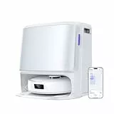 NARWAL Freo Z10 Saug- und Wischroboter selbstreinigend, Tangle-Free, 15.000 Pa, 75°C heißes Wasser Mop Waschen, Auto-Trocknung & Entleerung, Ausfahrbarer Mopp, Hindernisvermeidung, Für Tierhaare