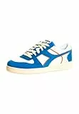 Diadora Unisex Magic Basket Low Suede Leather Gymnastikschuh, Royal White, 46 EU