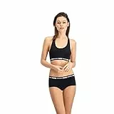 PUMA Damen Iconic Racer Back Top, Schwarz, S EU