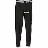 Uhlsport Herren Long Tights-100555501 Tight, Schwarz, M EU