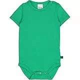 Fred's World by Green Cotton Baby Boys Alfa s/s Body Base Layer, Grass, 56