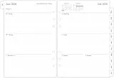 newestor 26-27 Wochenplaner Einlage A5, 1 Woche auf 2 Seiten mit Tabs, Juli 2026 - Juni 2027