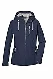G.I.G.A. DX Damen Softshelljacke/Outdoorjacke mit Kapuze GS 74 WMN SFTSHLL JCKT, dunkelnavy, 50, 43052-000